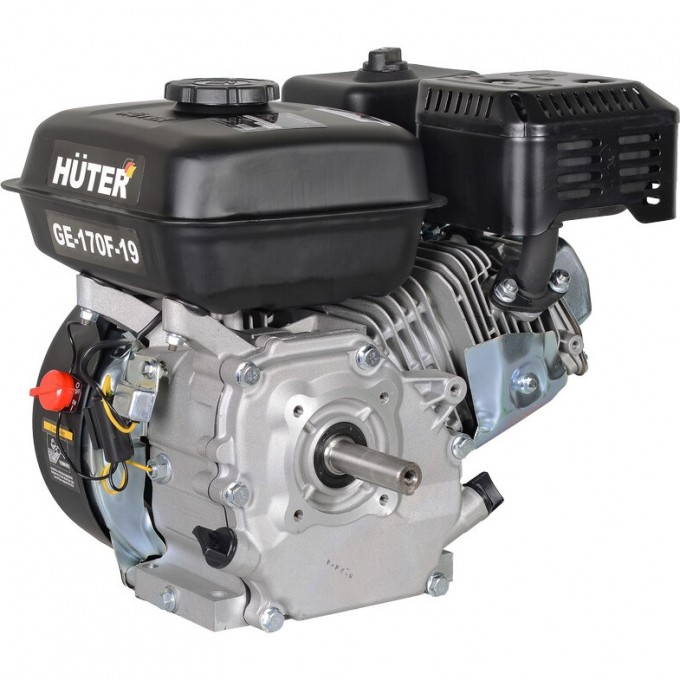 Двигатель бензиновый HUTER GE-170F-19 70/15/1